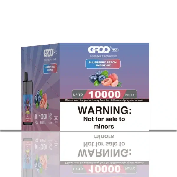 Groo Max Bulk Blueberry Peach Smoothie