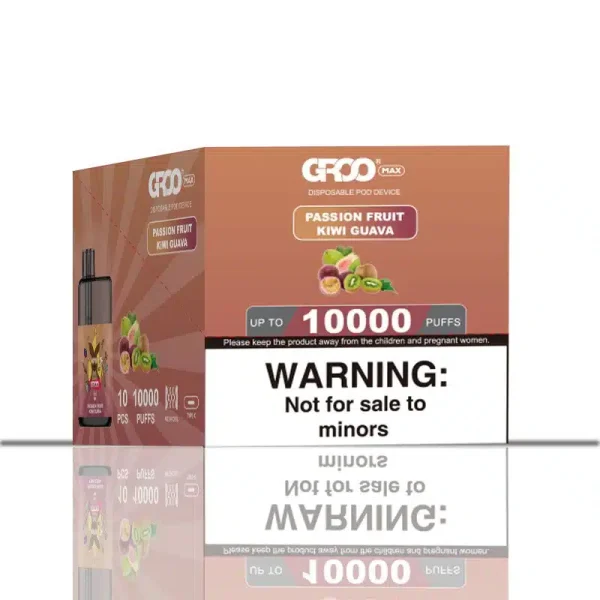 Groo Max Bulk Passion Fruit Kiwi Guava