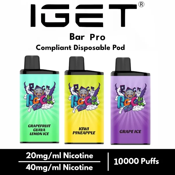 IGET BAR PRO 10000 PUFFS